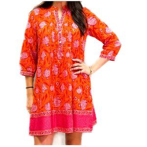 NWT La Plage Maye Dress - Pomegranate - Orange / Pink